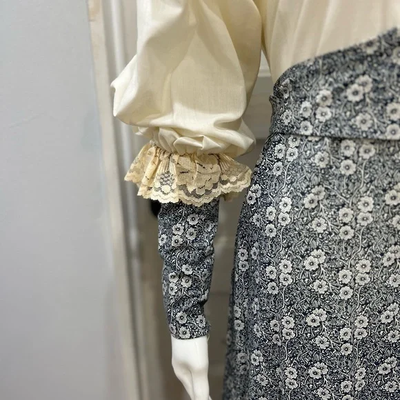 GUNNE SAX by Jessica vintage 1960’s Deadstock Jessica Mc Clintock  Maxi Dress - Picture 14 of 15